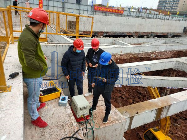 基坑支護錨索張拉試驗